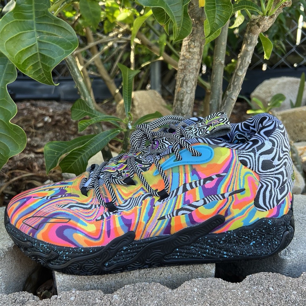Puma MB.03 Dexter's Laboratory Multicolor Melo 379330-01 Men Sneakers New 10.5 - Picture 2 of 10
